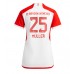 Bayern Munich Thomas Muller #25 Voetbalkleding Thuisshirt Dames 2023-24 Korte Mouwen